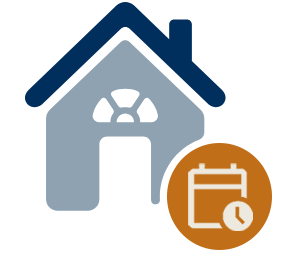 House-Calendar-Clock-Icon House-Calendar-Clock-Icon